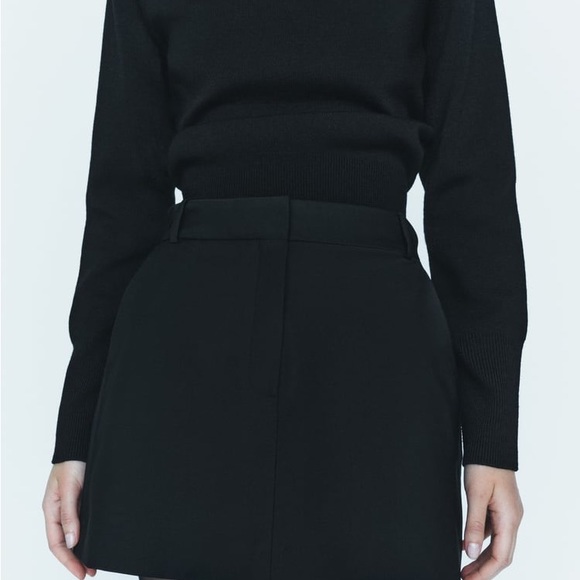 Zara wool blend mini skirt - Picture 2 of 7